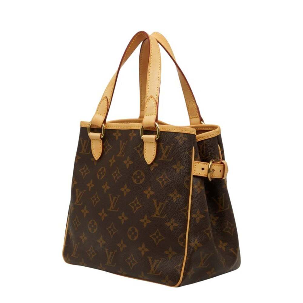LOUIS VUITTON Brown Monogram Leather Tote Bag - Picture 2 of 12